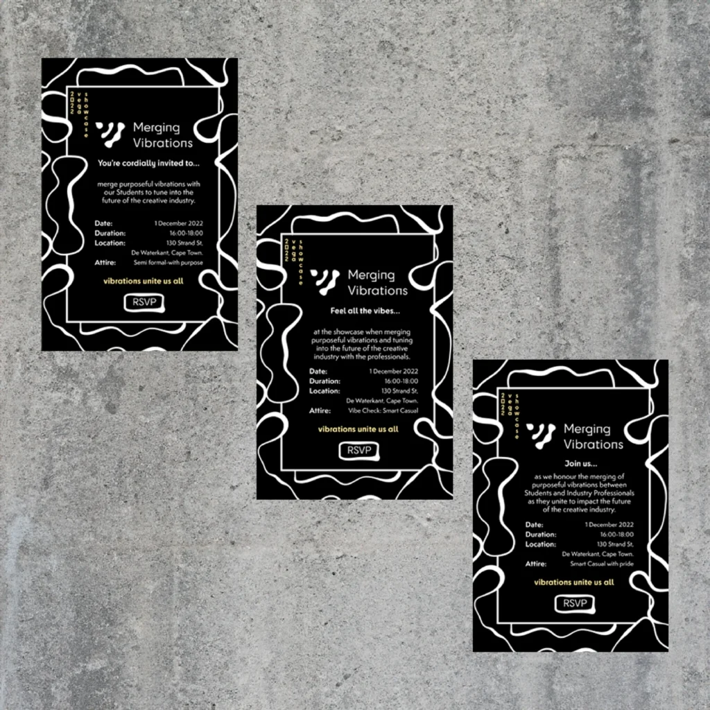Event branding- Invitations-competition winner